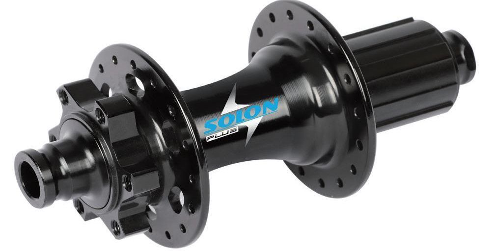 Втулка задняя Solon DH938TR BOOST 32H DISC M12*148mm, ось 12мм, крепление IS6, 4 промподшипника,под кассету 10 скоростей