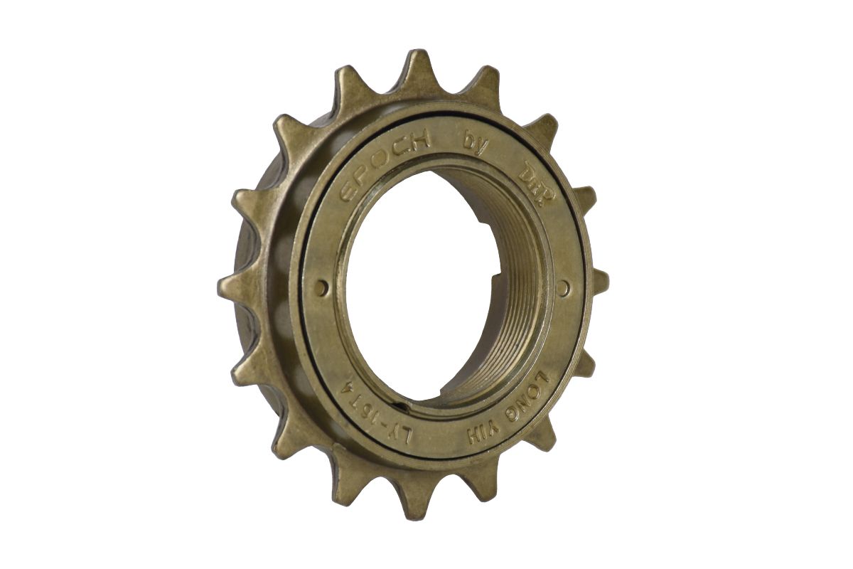 Трещотка BMX DNP LY-16T4,1\2*1\8 16T ,резьба B1,37*24,4-шлица,коричневая