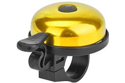 Звонок 16A-02 алюминий/пластик, чёрно-золотистый