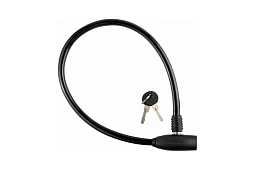 Замок противоугонный STELS 86109 10x650мм(25"), 2 ключа,трос