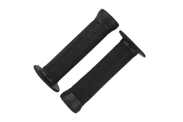 Грипсы MTB ST-108, 125мм, с защитой, черные